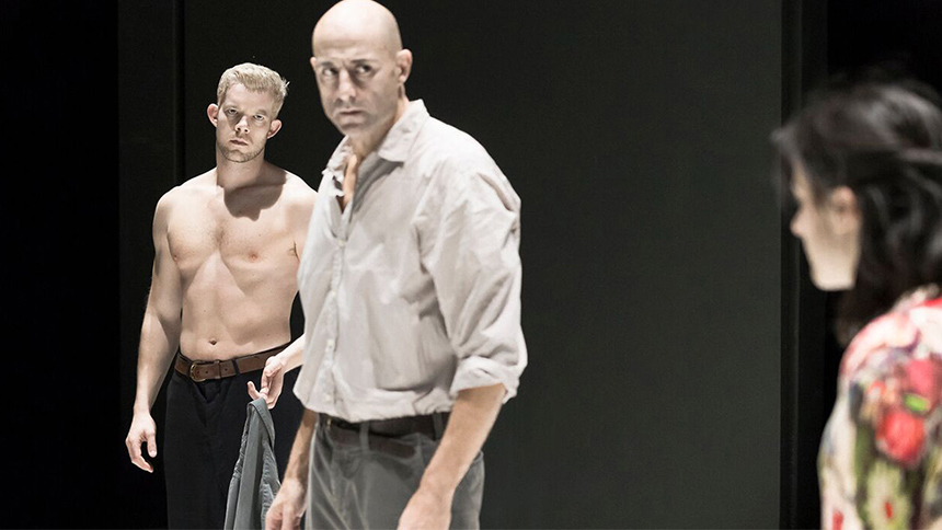 Russell Tovey- Broadway- A View from the Bridge - Shirtless
