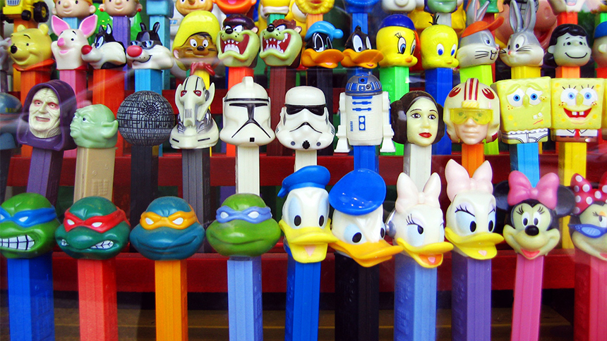 Pez dispenser- Broadway