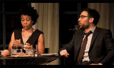 Disgraced- Broadway- Gif- Karen Pittman