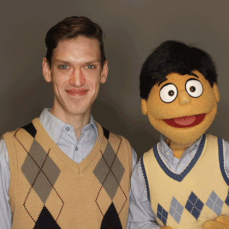 Ben Durocher- Avenue Q- GIF- Princeton Costume