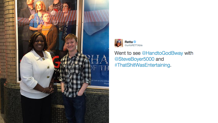 Retta- Hand to God- Broadway