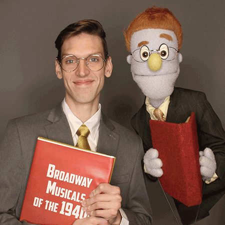 Ben Durocher- Avenue Q- GIF- Rod Costume