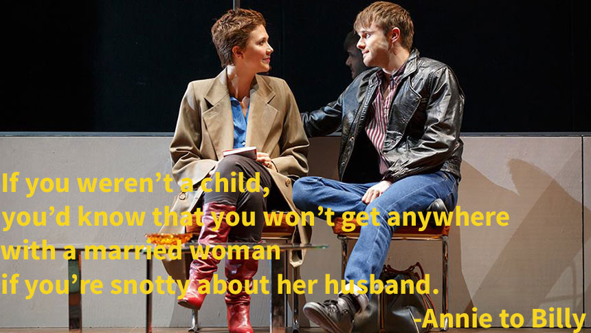 The Real Thing- Broadway- Quotes- Maggie Gyllenhaal