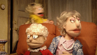 Golden Girls GIF- Puppet- RUN GIF