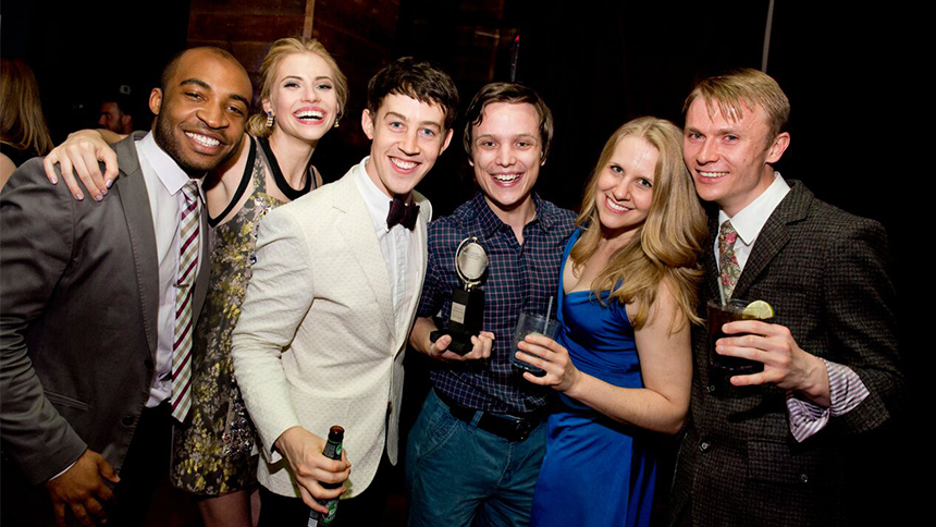Alex Sharp- Friends- Curious Incident- Tony Awards