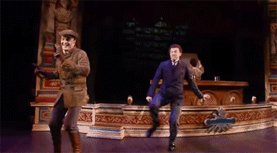 Bryce Pinkham- GIF- Gentleman's Guide- Broadway- Shut up GIF- Jefferson Mays